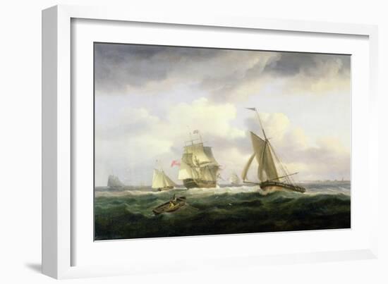 In the Channel-Thomas Luny-Framed Giclee Print