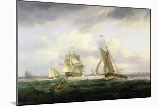 In the Channel-Thomas Luny-Mounted Giclee Print