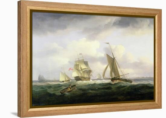 In the Channel-Thomas Luny-Framed Premier Image Canvas