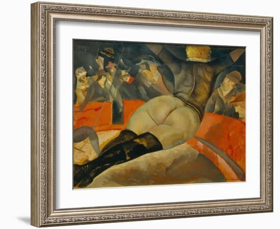 In the Circus, C. 1908-Boris Dmitryevich Grigoriev-Framed Giclee Print