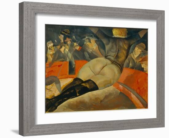 In the Circus, C. 1908-Boris Dmitryevich Grigoriev-Framed Giclee Print