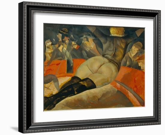 In the Circus, C. 1908-Boris Dmitryevich Grigoriev-Framed Giclee Print