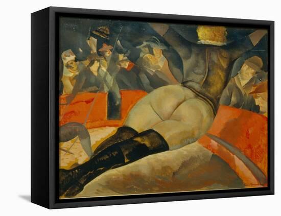 In the Circus, C. 1908-Boris Dmitryevich Grigoriev-Framed Premier Image Canvas