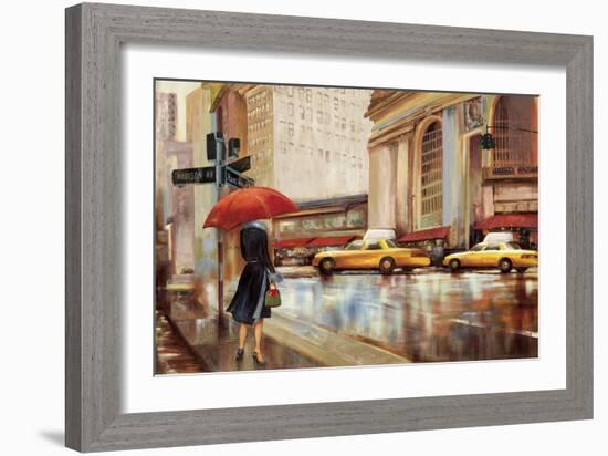 In the City-Sloane Addison  -Framed Art Print