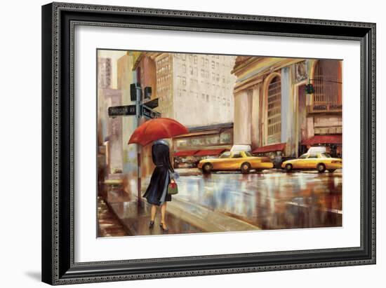 In the City-Sloane Addison  -Framed Art Print