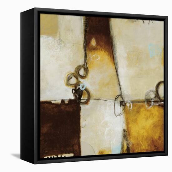 In the City-Lisa Ridgers-Framed Stretched Canvas