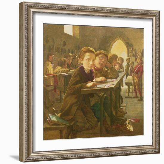 In the Classroom-J. Harris-Framed Giclee Print