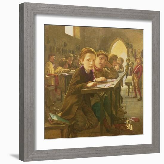 In the Classroom-J. Harris-Framed Giclee Print