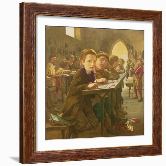 In the Classroom-J. Harris-Framed Giclee Print