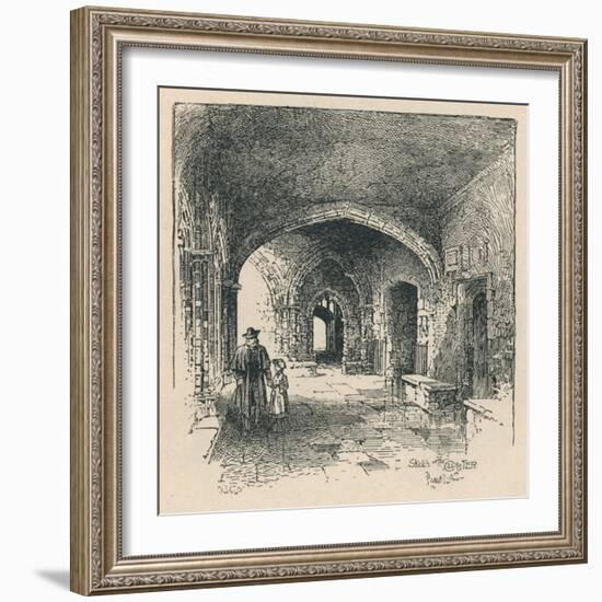 'In the Cloister', 1895-Unknown-Framed Giclee Print