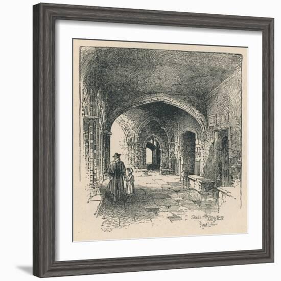 'In the Cloister', 1895-Unknown-Framed Giclee Print