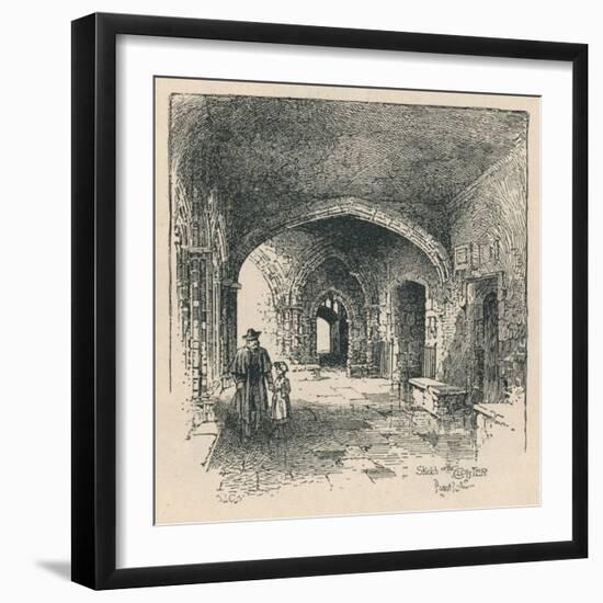 'In the Cloister', 1895-Unknown-Framed Giclee Print