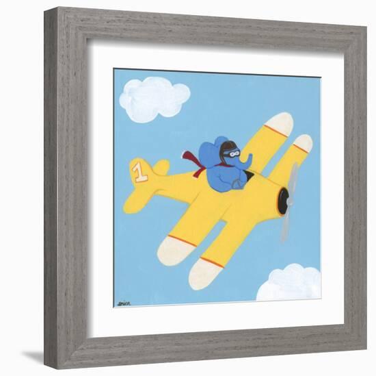 In the Clouds III-Erica J^ Vess-Framed Art Print