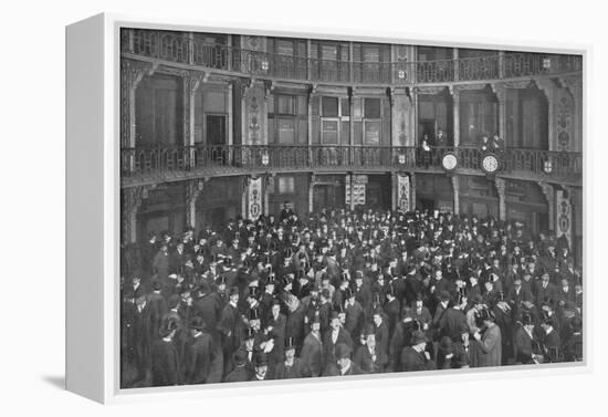 In the Coal Exchange, City of London, c1903 (1903)-Unknown-Framed Premier Image Canvas