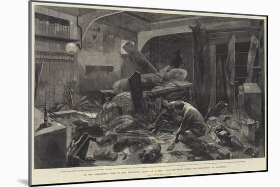 In the Commander's Cabin of HMS Alexandra-Charles Auguste Loye-Mounted Giclee Print