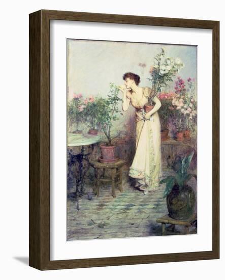 In the Conservatory, 1894-William Quiller Orchardson-Framed Giclee Print