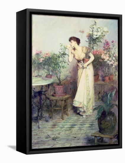 In the Conservatory, 1894-William Quiller Orchardson-Framed Premier Image Canvas