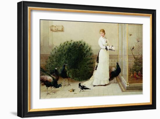 In the Conservatory Heywood Hardy-null-Framed Giclee Print