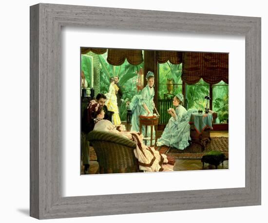 In the Conservatory (The Rivals), 1875-8-Sir Lawrence Alma-Tadema-Framed Giclee Print