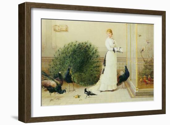 In the Conservatory-Heywood Hardy-Framed Giclee Print