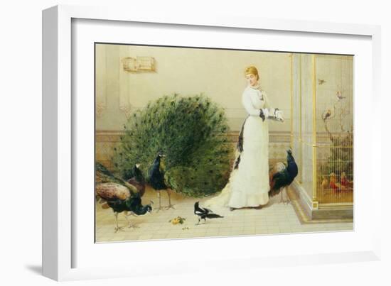 In the Conservatory-Heywood Hardy-Framed Giclee Print