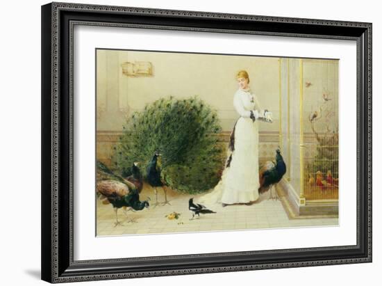 In the Conservatory-Heywood Hardy-Framed Giclee Print