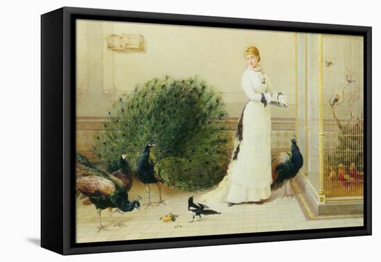 In the Conservatory-Heywood Hardy-Framed Premier Image Canvas