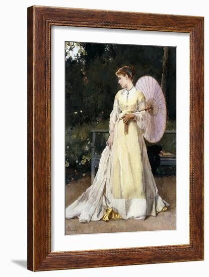 In the Country-Alfred Emile Léopold Stevens-Framed Giclee Print