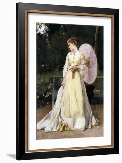 In the Country-Alfred Emile Léopold Stevens-Framed Giclee Print