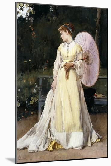 In the Country-Alfred Emile Léopold Stevens-Mounted Giclee Print