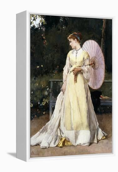 In the Country-Alfred Emile Léopold Stevens-Framed Premier Image Canvas