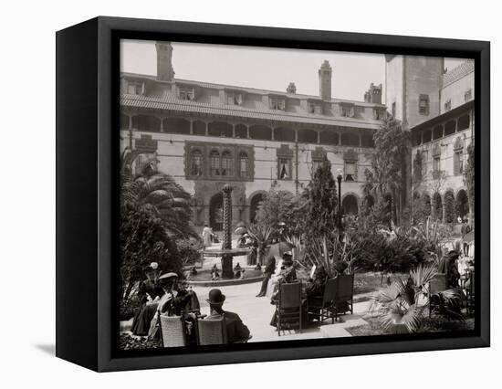 In the Court of Ponce De Leon, St. Augustine, Florida-null-Framed Stretched Canvas