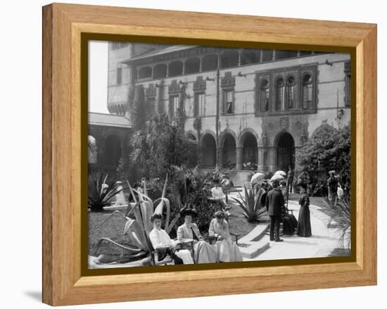 In the Court of the Ponce De Leon, St. Augustine, Fla.-null-Framed Stretched Canvas