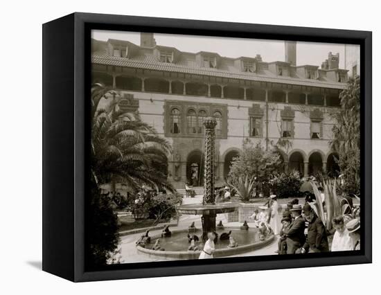 In the Court of the Ponce De Leon, St. Augustine, Fla.-null-Framed Stretched Canvas