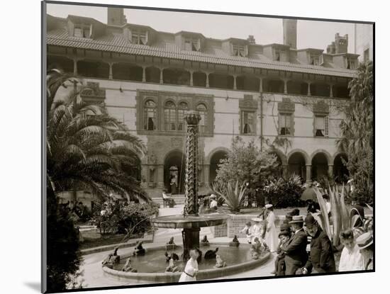 In the Court of the Ponce De Leon, St. Augustine, Fla.-null-Mounted Photo