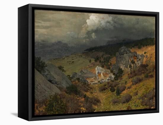 In the Crimean Mountains, 1886-Isaak Ilyich Levitan-Framed Premier Image Canvas