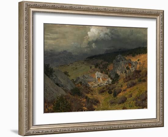 In the Crimean Mountains, 1886-Isaak Ilyich Levitan-Framed Giclee Print