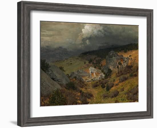 In the Crimean Mountains, 1886-Isaak Ilyich Levitan-Framed Giclee Print