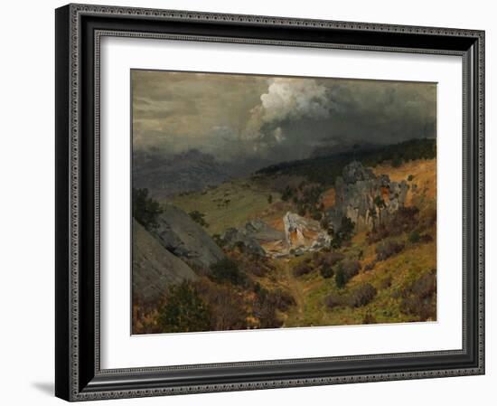 In the Crimean Mountains, 1886-Isaak Ilyich Levitan-Framed Giclee Print