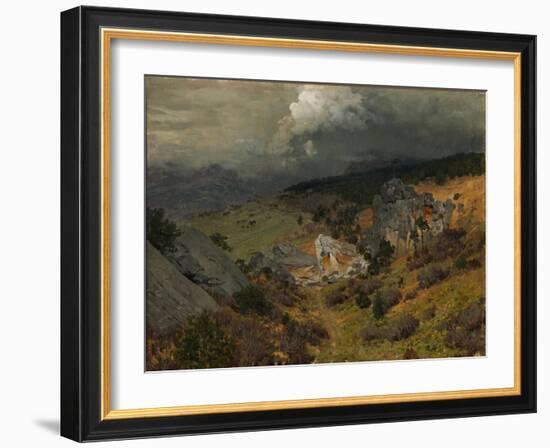 In the Crimean Mountains, 1886-Isaak Ilyich Levitan-Framed Giclee Print