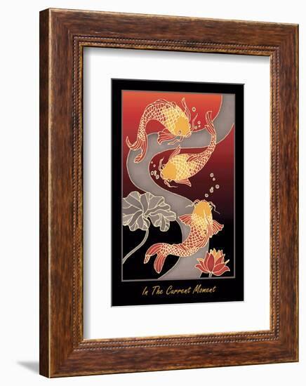 In The Current Moment 1-Sybil Shane-Framed Art Print