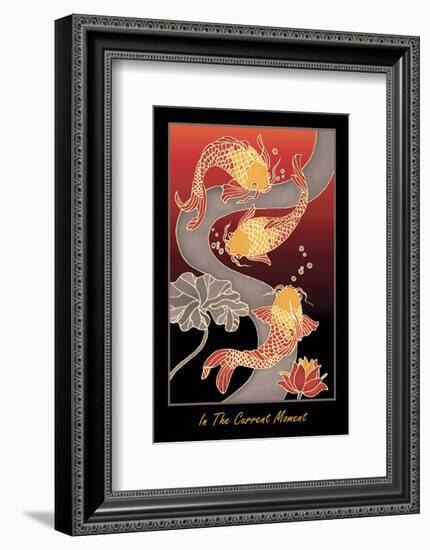 In The Current Moment 1-Sybil Shane-Framed Art Print