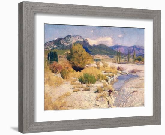 In the Dauphine-Adrian Scott Stokes-Framed Giclee Print