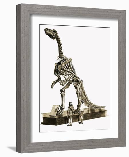 In the Days of the Dinosaurs: A Hundred Million Year Old Mystery-Roger Payne-Framed Giclee Print