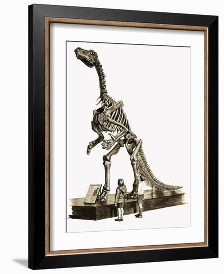 In the Days of the Dinosaurs: A Hundred Million Year Old Mystery-Roger Payne-Framed Giclee Print