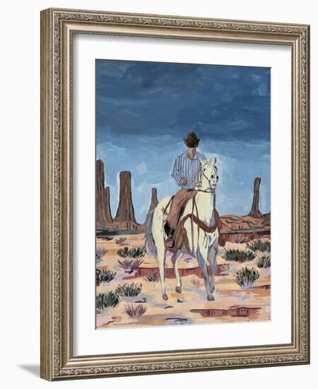 In The Desert I-Melissa Wang-Framed Art Print