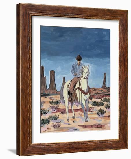 In The Desert I-Melissa Wang-Framed Art Print