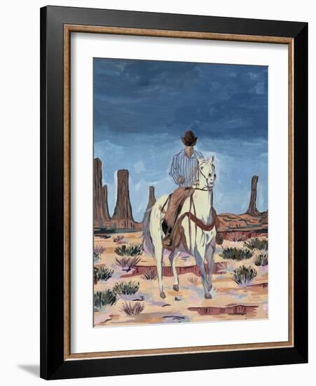 In The Desert I-Melissa Wang-Framed Art Print