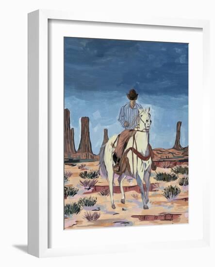 In The Desert I-Melissa Wang-Framed Art Print