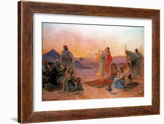 In the Desert-Otto Pilny-Framed Giclee Print